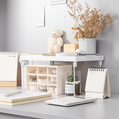 White Table Sundries Item Rack Storage Rack