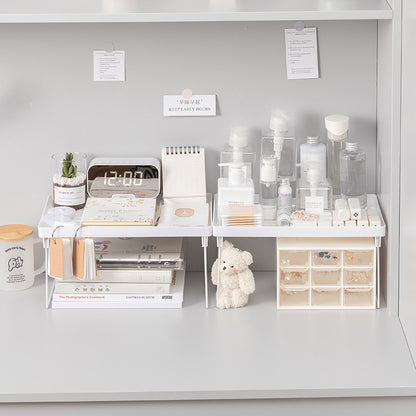 White Table Sundries Item Rack Storage Rack