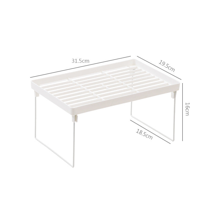 White Table Sundries Item Rack Storage Rack