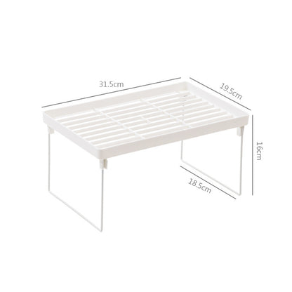 White Table Sundries Item Rack Storage Rack