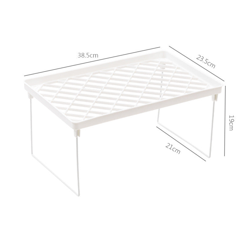 White Table Sundries Item Rack Storage Rack