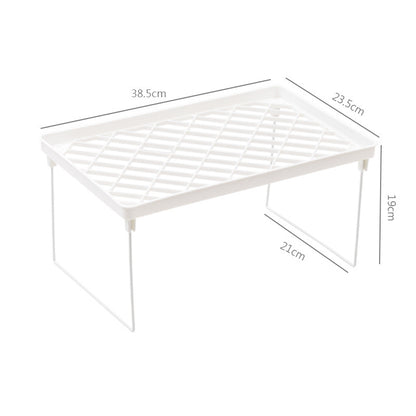 White Table Sundries Item Rack Storage Rack