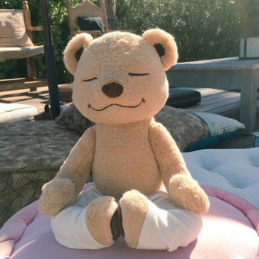 Creative Cute Yoga Bear Doll Plush Toy