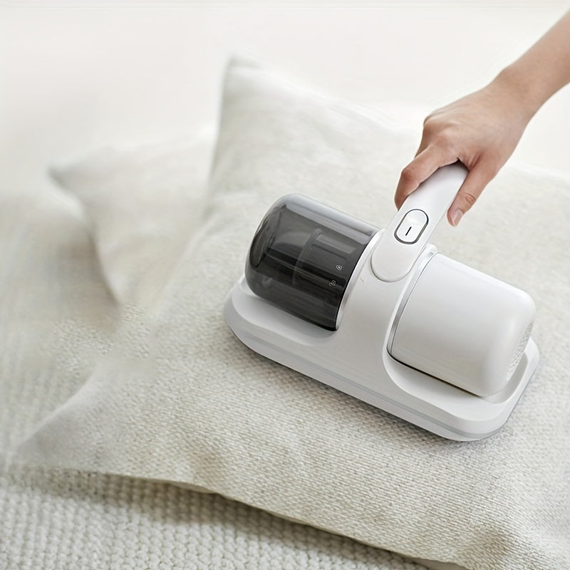 Portable Vacuum Powerful Bed Vacuum Cleaner Rechargeable Portable Vacuum For Pet Hair Carpets Floors Blue Household Cleaning Supplies